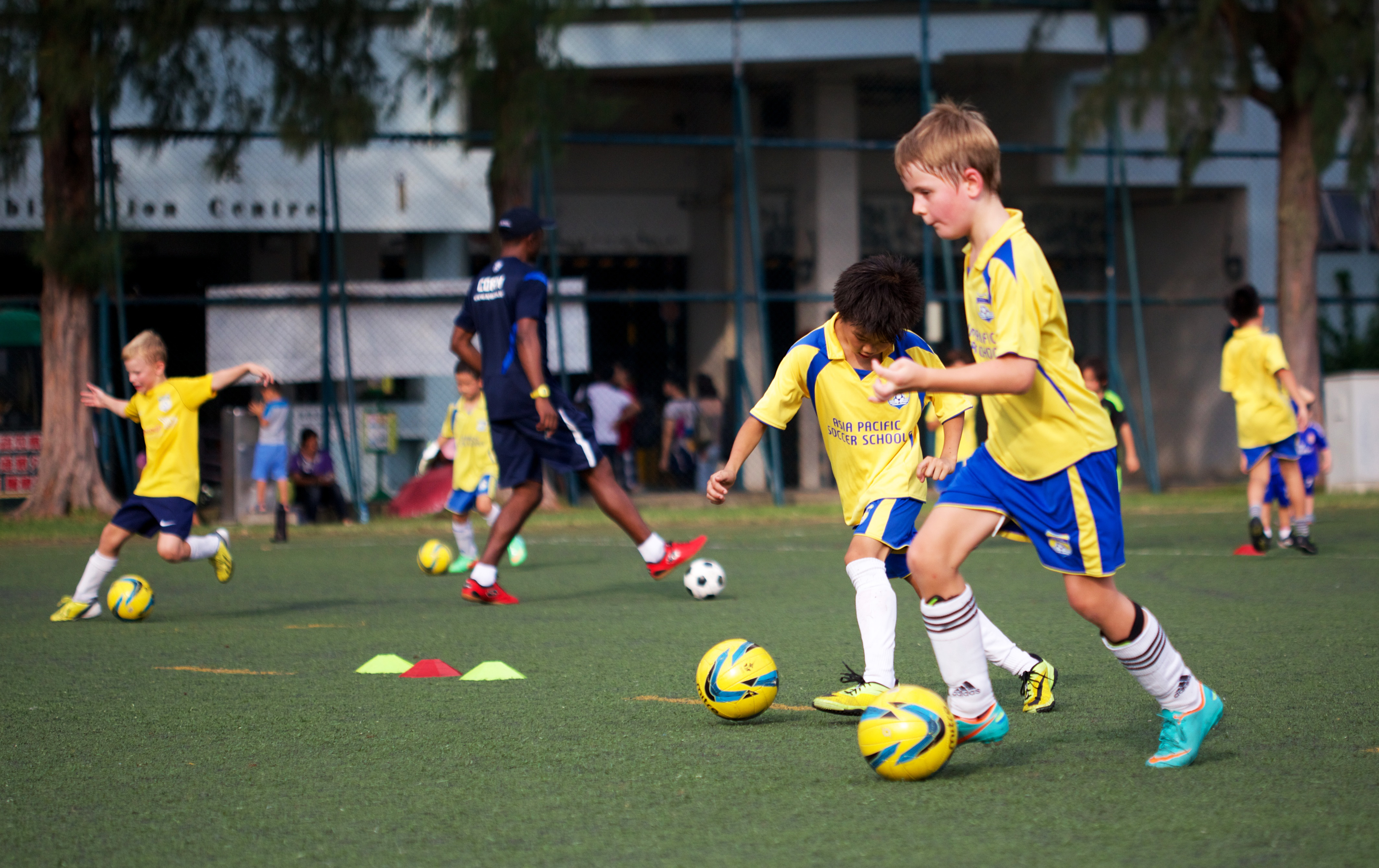 Football coaching for 518 yrs girls & boys in Hong Kong