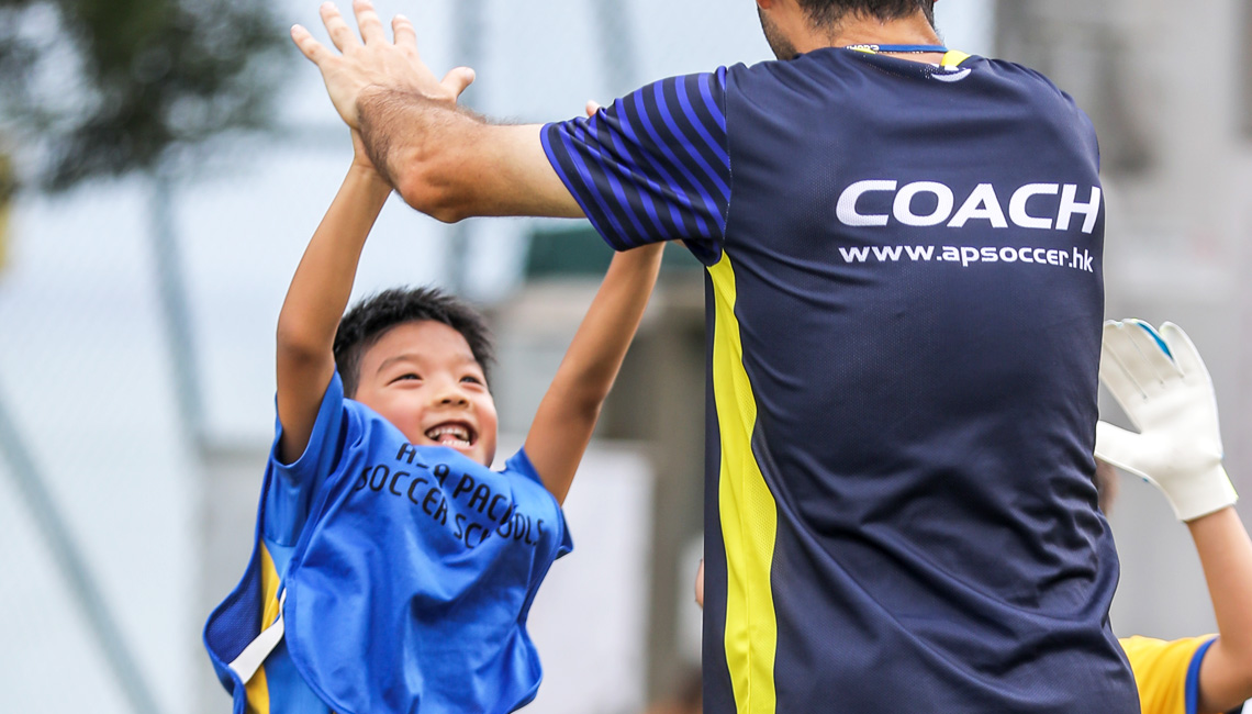 Soccer camp at Stanley Ho Sports Centre, Hong Kong