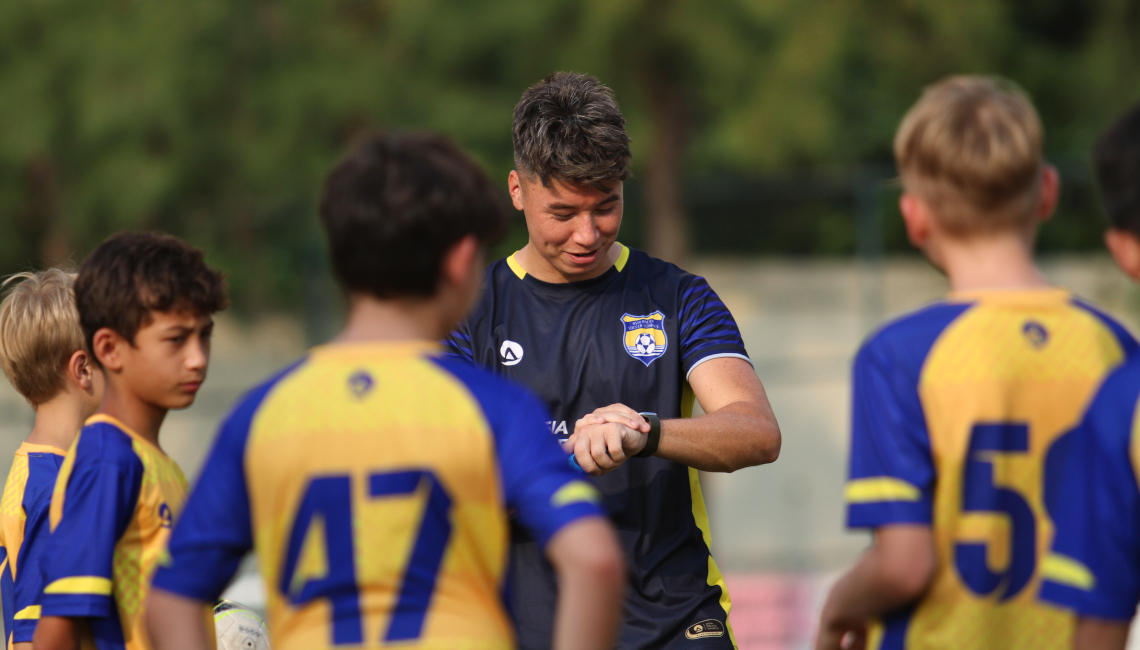 Soccer camp at Stanley Ho Sports Centre, Hong Kong