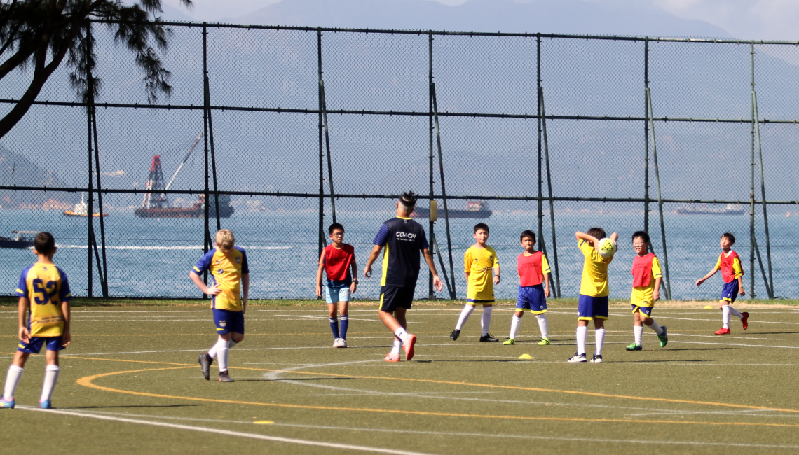 Soccer at Stanley Ho Sports Centre, Hong Kong