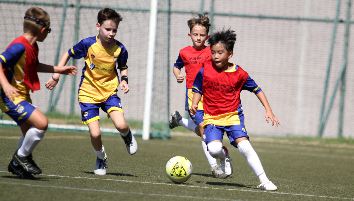 Football at Stanley Ho Sports Centre, Hong Kong