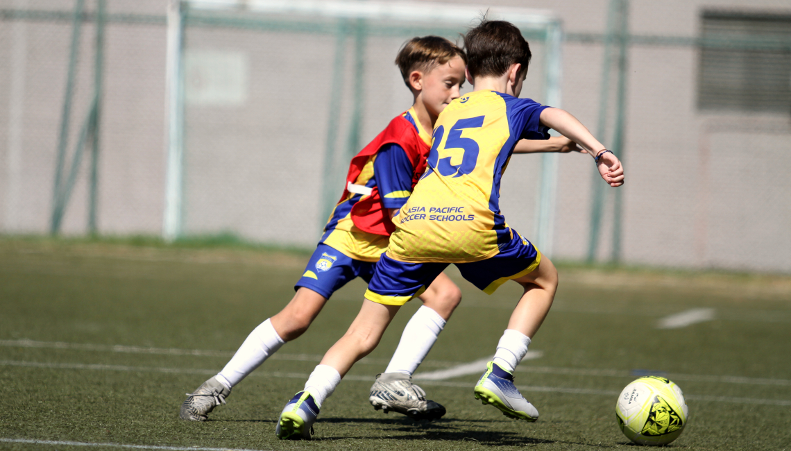 Soccer camp at Stanley Ho Sports Centre, Hong Kong