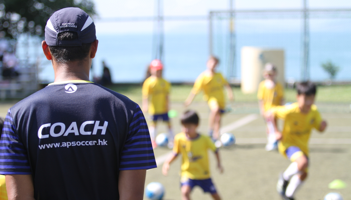 Soccer camp at Stanley Ho Sports Centre, Hong Kong