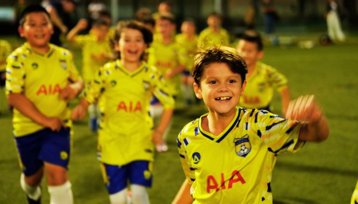 Football at Stanley Ho Sports Centre, Hong Kong